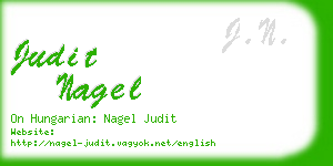 judit nagel business card